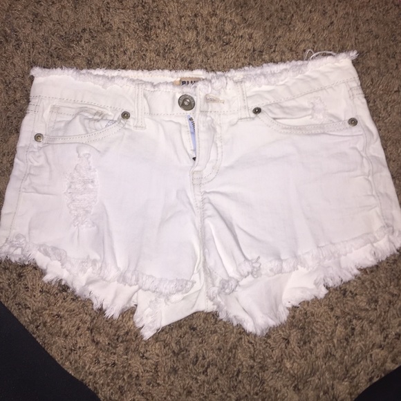 white shorts