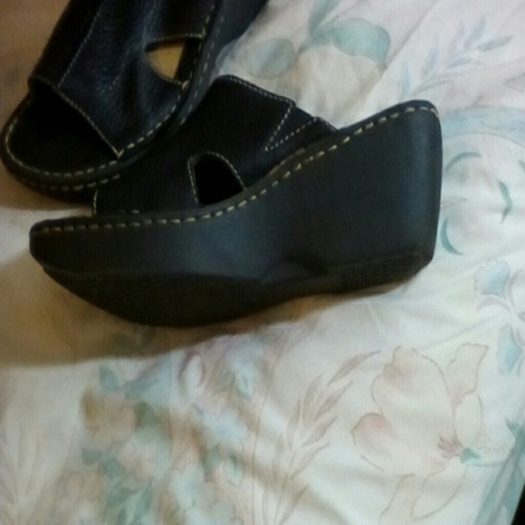 High Sierra Leather wedges - Picture 2 of 4