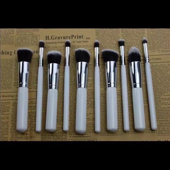 New 10pcs brushes set