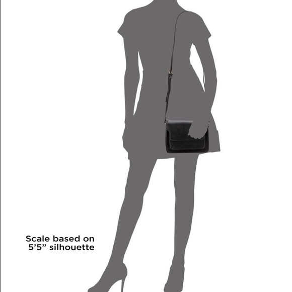 SOLD! KC Jagger Leather Shoulder Bag - "Marlow" - Picture 4 of 6