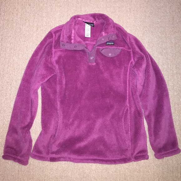 patagonia girls fleece pullover
