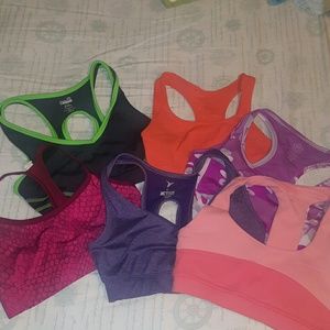 6 XS Sports Bra Bundle