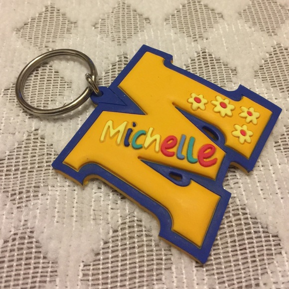 Find your Name Silicone Keychain