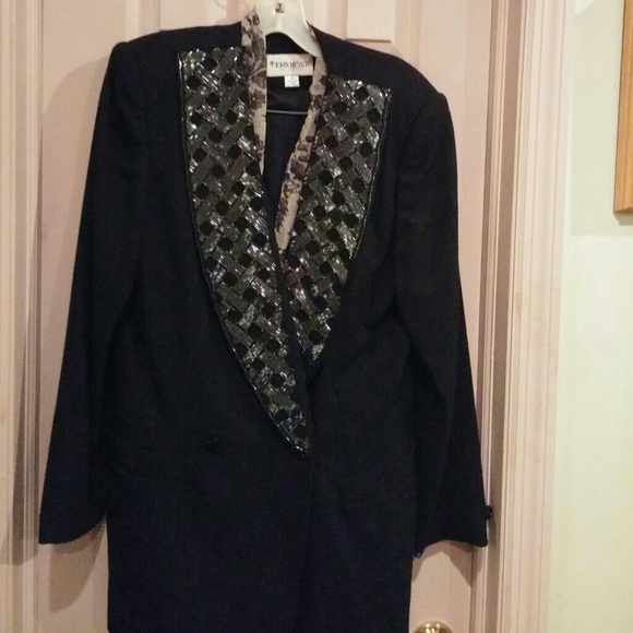 Black suit perfect for the holidays