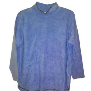 Basic Editions Plus fleece pullover