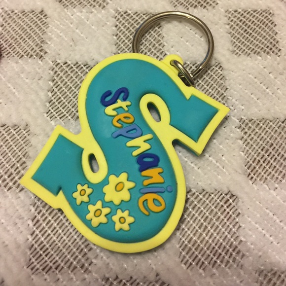 Find your Name Silicone Keychain