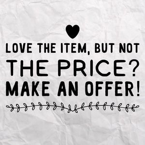 ❤️Offers welcome❤️