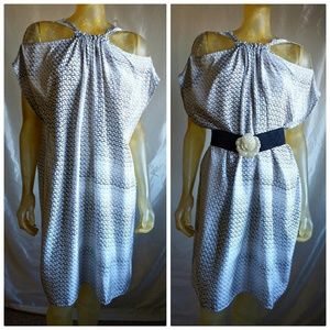 Zimmermann - Silk Cold-Shoulder Tunic Dress