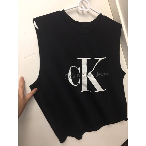 Calvin Klein Cropped Tank