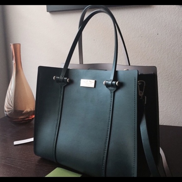 Kate spade Emerald green and grey Elodie purse - Picture 4 of 4
