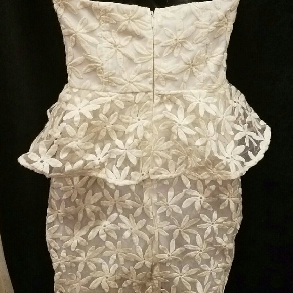 Pins and Needles Embroidered Peplum Dress - Picture 2 of 4