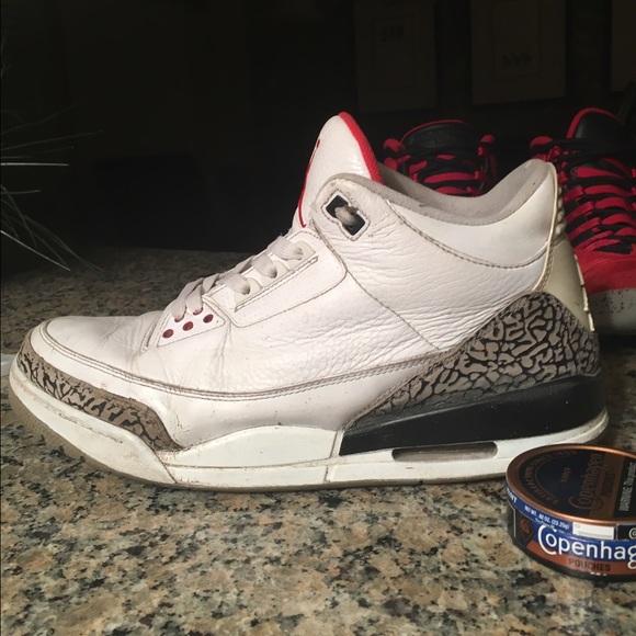 Air Jordan 3 III White Cement