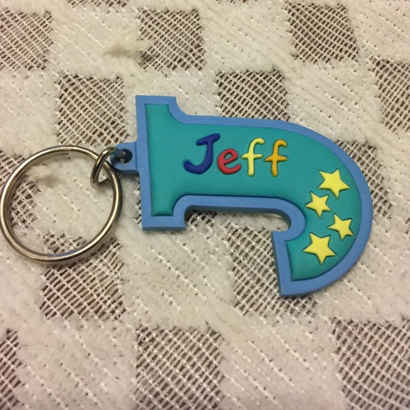 Find your Name Silicone Keychain