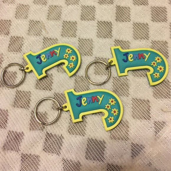 Find your Name Silicone Keychains.