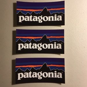 3x 🆕 High Quality Patagonia Stickers!