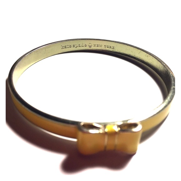 kate spade Jewelry - 👑KATE SPADE YELLOW BOW BANGLE👑 kate spade Jewelry - 👑KATE SPADE YELLOW BOW BANGLE👑