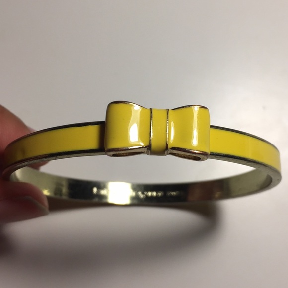 kate spade Jewelry - 👑KATE SPADE YELLOW BOW BANGLE👑 kate spade Jewelry - 👑KATE SPADE YELLOW BOW BANGLE👑