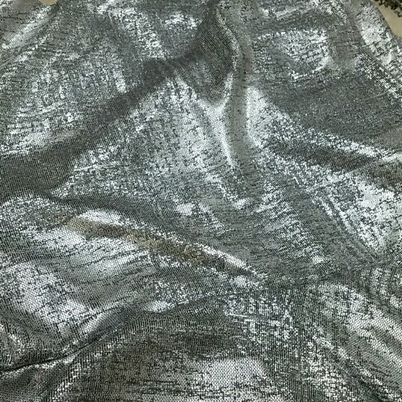 💋NYE PARTY 💋*LAST 1*"SASSY IN SILVER" top - Picture 3 of 3