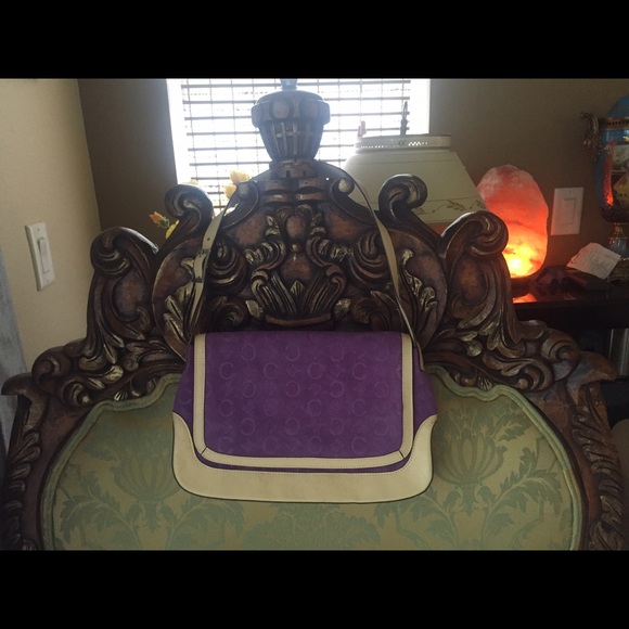 Purple Celine purse