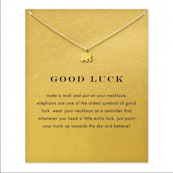 Good Luck Elephant Necklace