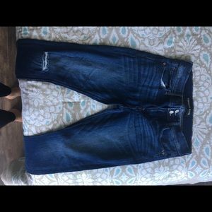 Express cropped jeans