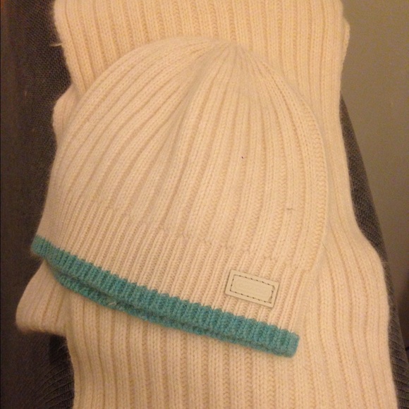 Coach scarf and hat set