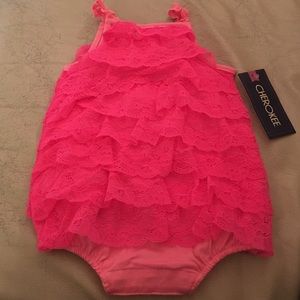 NWT Cherokee ruffle summer outfit
