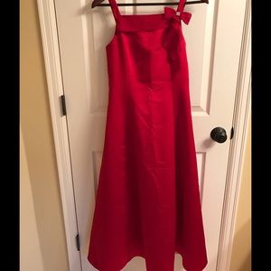 David's Bridal Scarlet Formal Gown