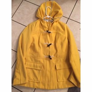Yellow Pea Coat
