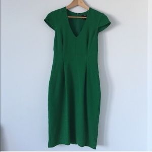 H&M Green Midi Dress