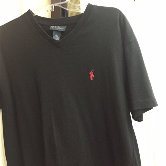 Black POLO v-neck - Picture 2 of 2