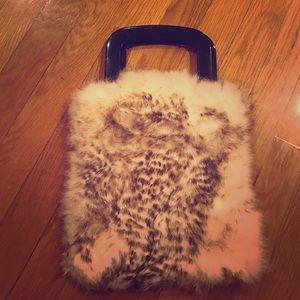 Vintage Fur Handbag