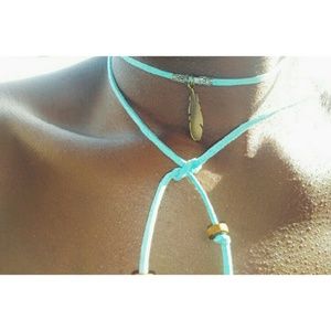 Simpllybell Sky Blue choker