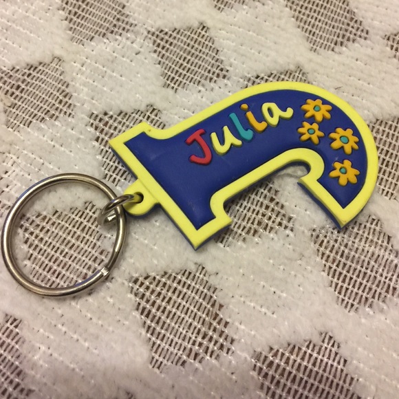 Find your Name Silicone Keychain
