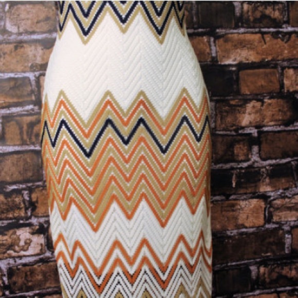 Chevron Knit Bodycon Dress - Picture 3 of 5