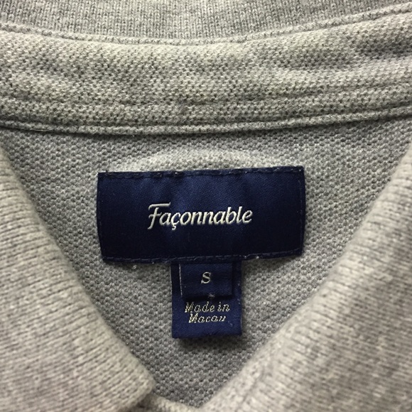 FACONNABLE French Riviera - silver polo - Picture 2 of 3