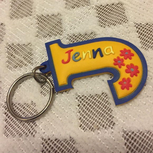 Find your Name Silicone Keychain