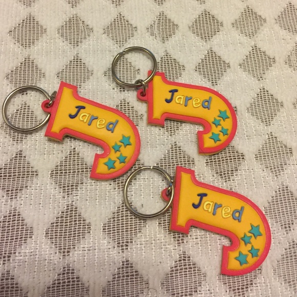 Find your Name Silicone Keychains.