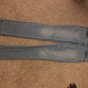 American eagle light wash jeans