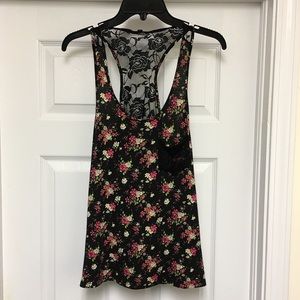 Floral Lace Tank Top