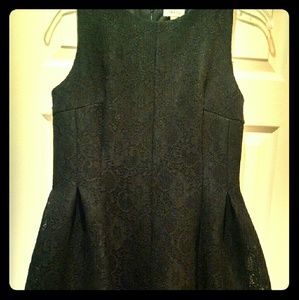 Beautiful black lace A Line