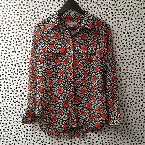 banana republic blouse