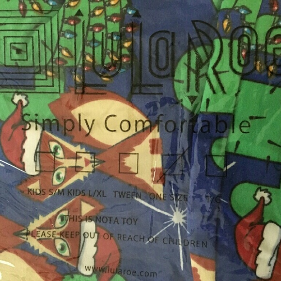 Lularoe OS christmas leggings