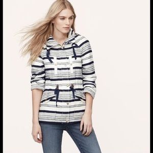 Loft Breton Stripe Anorak Jacket