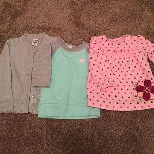 Girls warm top bundle
