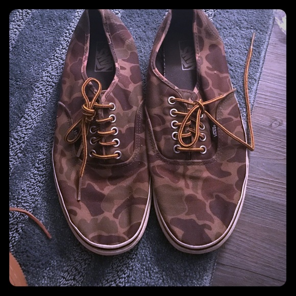 Camo Vans