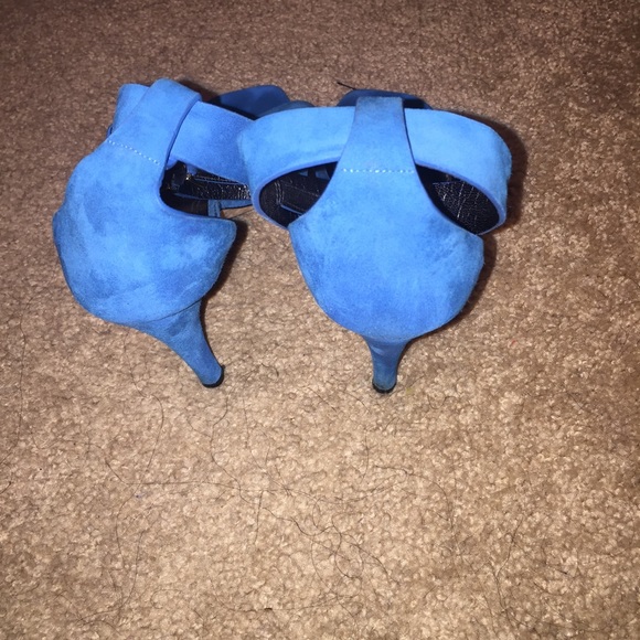 Celine Turquoise Sandals. Gently Used. Sz 40 - Picture 3 of 4