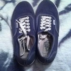Navy blue Vans