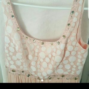 Antonio Melani peach dress