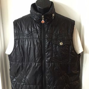 Sold- True Religion puffer Frankie vest black